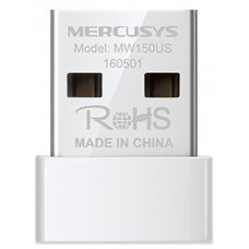 Сетевой адаптер WiFi Mercusys MW150US 150 Mbit/s белый