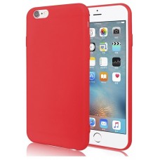 Чехол  силиконовый iPhone 6/6S красный