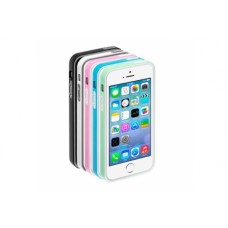 Защитный Бампер DEPPA Candy для iPhone 5/5S, розовый