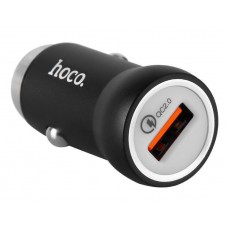 Автомобильная зарядка Hoco Z4 QC2.0 2USB 2.4A черная