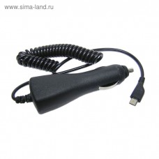 Авто З/У Axtel micro USB 700-1200 mA, черный (Sams
