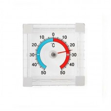 Термометр уличный, механический, квадратный, 8 х 8 см, МИКС