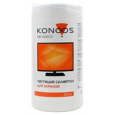 Влажные салфетки Konoos для ЖК-экранов банка 100 шт