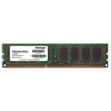 Память DDR3 8Gb 1600MHz Patriot PSD38G16002 RTL PC3-12800 CL11 DIMM 240-pin