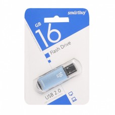 Флэш-накопитель USB2.0 16 Gb SmartBuy V-Cut Blue