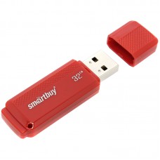 Флэш-накопитель USB2.0 32 GB SmartBuy Dock Red