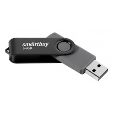 Флэш-накопитель USB2.0 32 Gb SmartBuy Twist Black