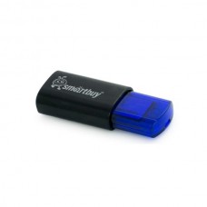 Флэш-накопитель USB2.0 64 Gb SmartBuy Click Black-Blue