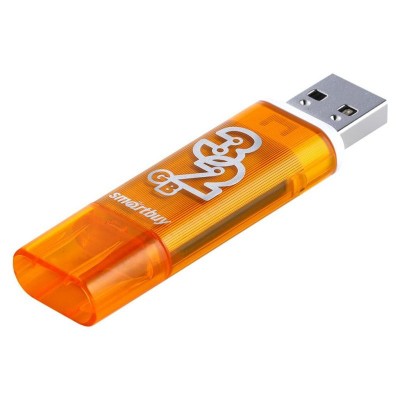 Флэш-накопитель USB2.0 32 GB SmartBuy Glossy Orange