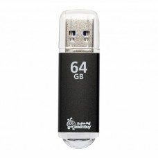Флэш-накопитель USB2.0 64 Gb SmartBuy V-Cut Black 3,0