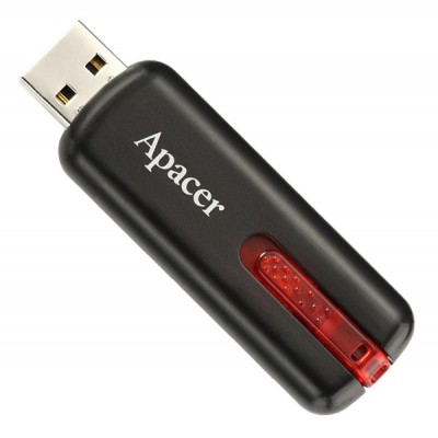 Флэш-накопитель USB2.0 16 Gb Apacer AH326 Black