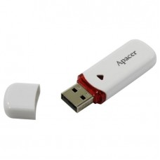 Флэш-накопитель USB2.0 16 Gb Apacer AH333 White
