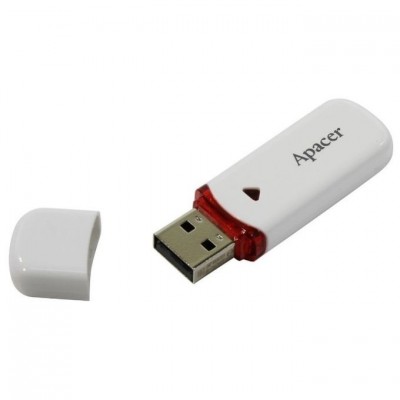 Флэш-накопитель USB2.0 16 Gb Apacer AH333 White