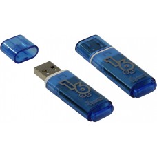 Флэш-накопитель USB2.0 16 GB SmartBuy Glossy Blue