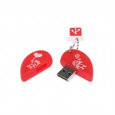 Флэш-накопитель USB2.0 16 Gb SmartBuy Wild series Сердце