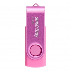 Флэш-накопитель USB2.0 16 Gb SmartBuy Twist Pink