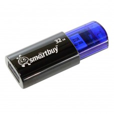 Флэш-накопитель USB2.0 32 GB SmartBuy Click Blue