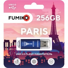 Флешка FUMIKO PARIS 256GB синяя USB 3.0