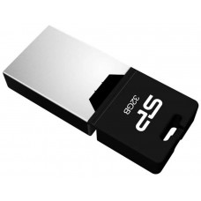 Флэш-накопитель USB2.0 8 GB Silicon Power Mobile X20 Black