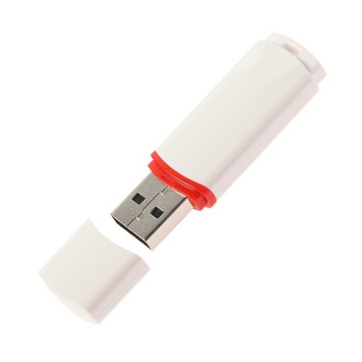 Флэш-накопитель USB2.0 64 GB SmartBuy Crown White