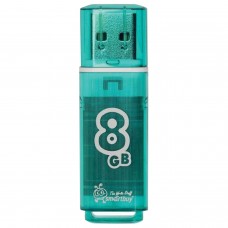 Флэш-накопитель USB2.0 8 Gb SmartBuy Glossy Green