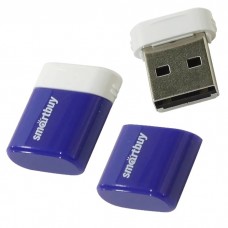 Флэш-накопитель USB2.0 16 GB SmartBuy LARA Blue