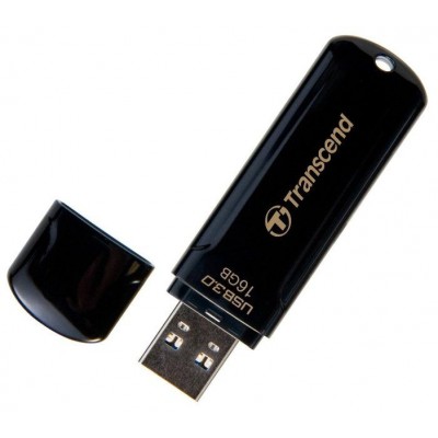 Флэш-накопитель USB3.0 Transcend 16Gb Jetflash 700 TS16GJF700 USB3.0 черный