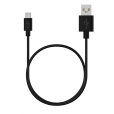 Кабель Maxvi (MC-01 UP) micro USB черный, 1м, 3A