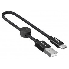 Кабель Hoco (X35) USB-C  0,25 м, черный