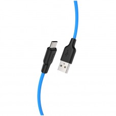 Кабель Borofone BX40 Micro USB 2.4А голубой 1 м