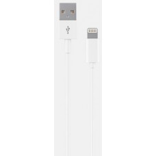 Кабель Maxvi (MC-03) Apple 8-pin белый, 1 м, 2A