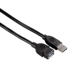Кабель Hama H-54506 USB 3.0 A-A (m-f) 3.0 м экрани