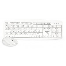 Беспроводные клавиатура + мышь Smartbuy ONE 212332AG белый