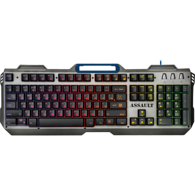 Игровая клавиатура Defender Assault GK-350L серебро