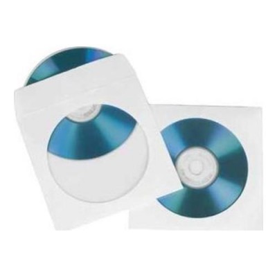 Конверт для CD HAMA (с прозрачным окном, 100 шт) [ H-51174 ]