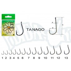 Крючок FISH TANAGO-Ring №13 с ушком, покрытие BN (10шт)