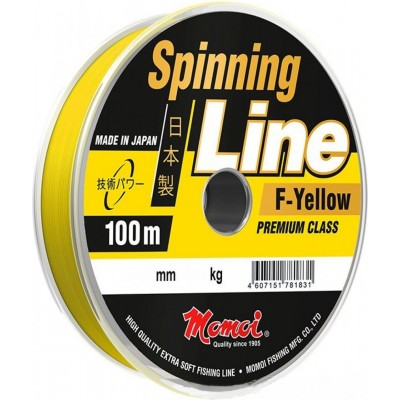 Леска Spinning Line F-Yellow 100м (0.35мм) 14,0 кг