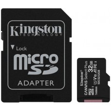 Флэш-карта microSDHC (TransFlash) 32 Gb Kingston class 10 100Mb/s
