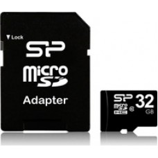 Флэш-карта microSDHC (TransFlash) 32 Gb Silicon Power 100Mb/s