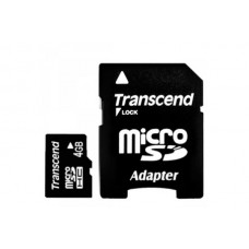 Флэш-карта microSDHC (TransFlash) 4 GB Transcend (Class 10