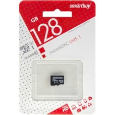Карта памяти MicroSDXC_128 Gb SmartBuy class 10 б/ад