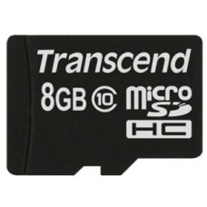 Флэш-карта microSDHC (TransFlash) 8 GB Transcend (Class 10,без адапт.