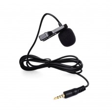 Микрофон петличный JH-043-A, 3.5мм + 3.5 для наушн