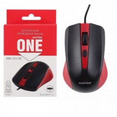 Мышь Smartbuy ONE 352 красно-черная