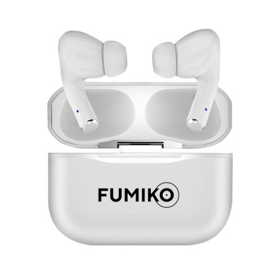 Беспроводные наушники TWS FUMIKO BE04 Touch-сенсор белые