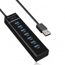 USB Hub3.0 iETOP U3-26 , 7 порт - 7 выкл, 1порт-Fa