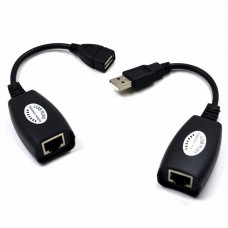 USB Extender до 50м, USB ч/з сет.каб.