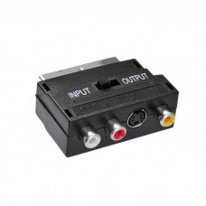 Адаптер аудио-видео Buro BSP005 SCART (m)/3xRCA (f