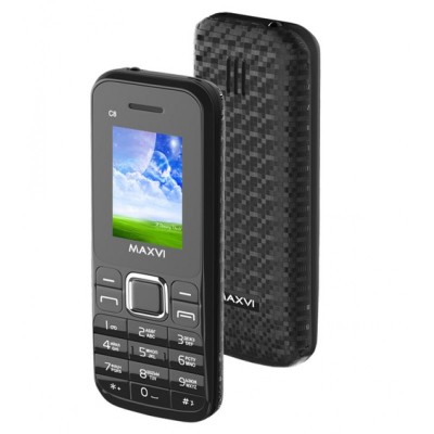 Сотовый телефон MAXVI C8 Black