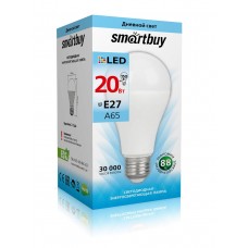 Светодиодная лампа Smartbuy SBL-A65-20-40K-E27